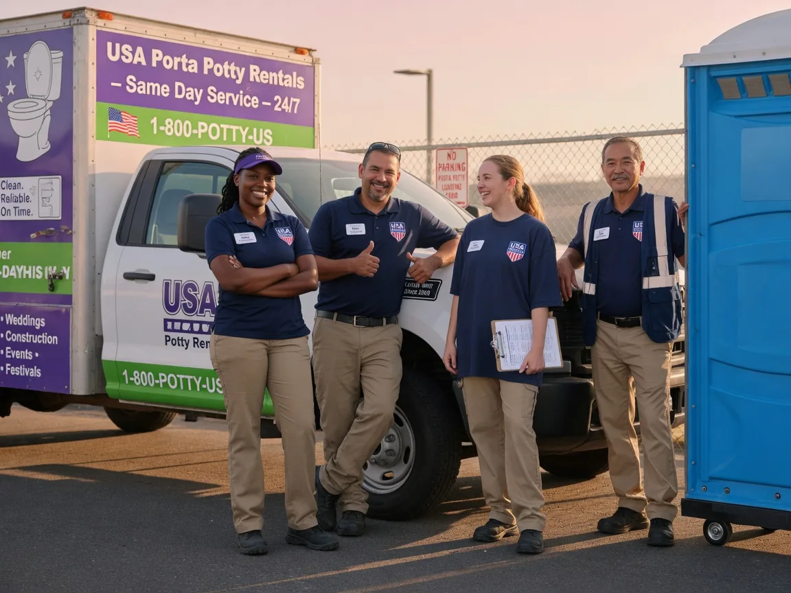 Porta Potty Rental company in Adelphi, OH